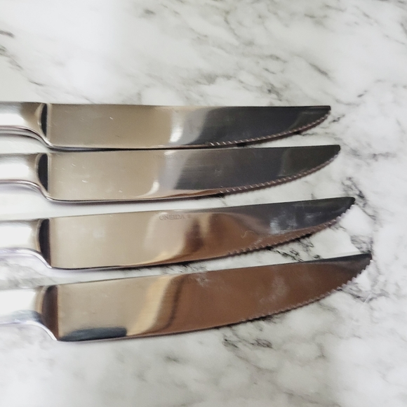 *M5 Onieda  Cambridge style Stainless Steel butter knives set 4 Flatwear… - Picture 9 of 9